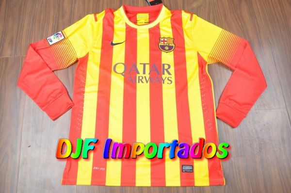 Camisa Barcelona- Manga Longa- 2